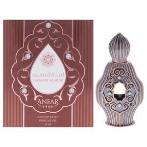 Lamahat Al Musk by Anfar for Women - 0.5 oz Concentrated Perfume Oil